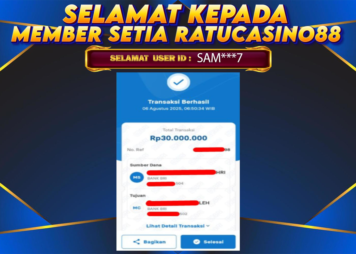 WITHDRAWAL MEMBER 19