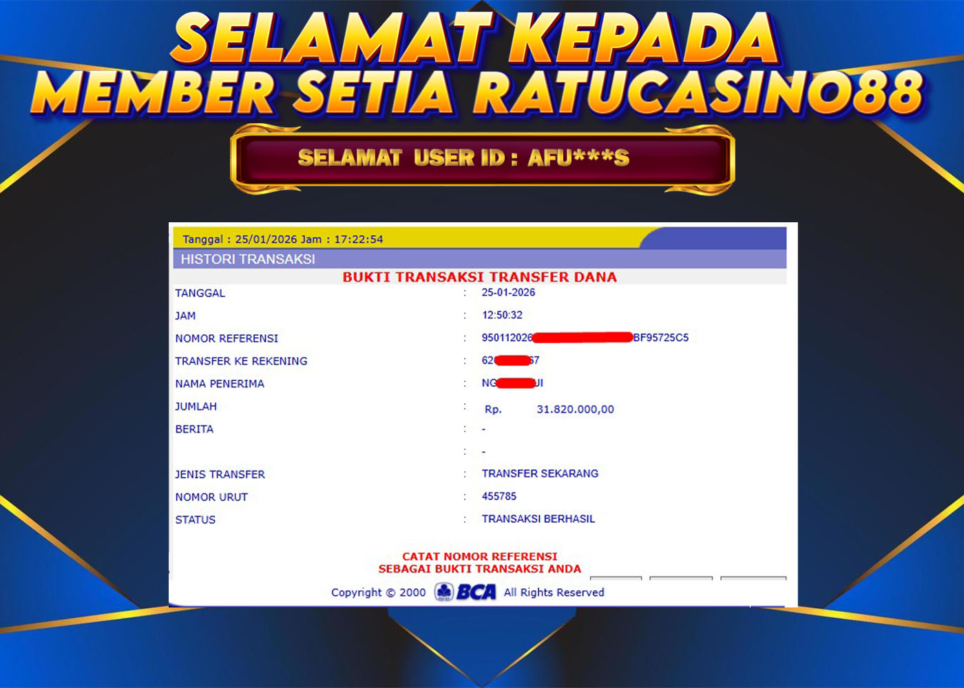 WITHDRAWAL MEMBER 206